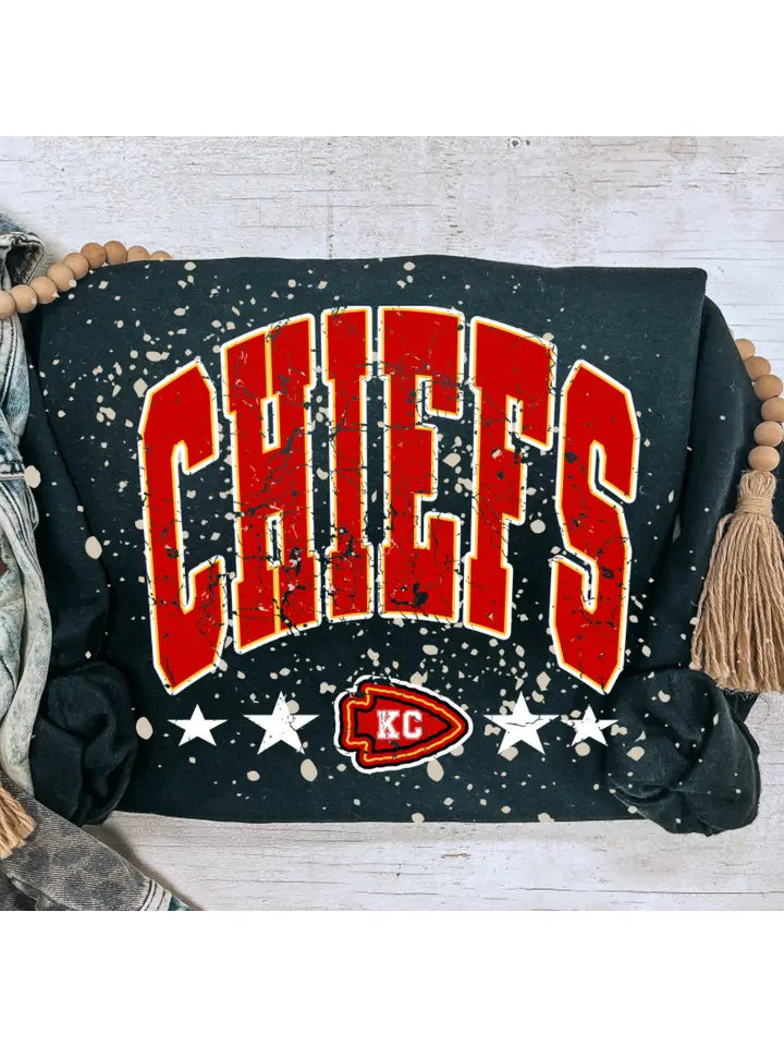 Chiefs Bleached Crew Neck